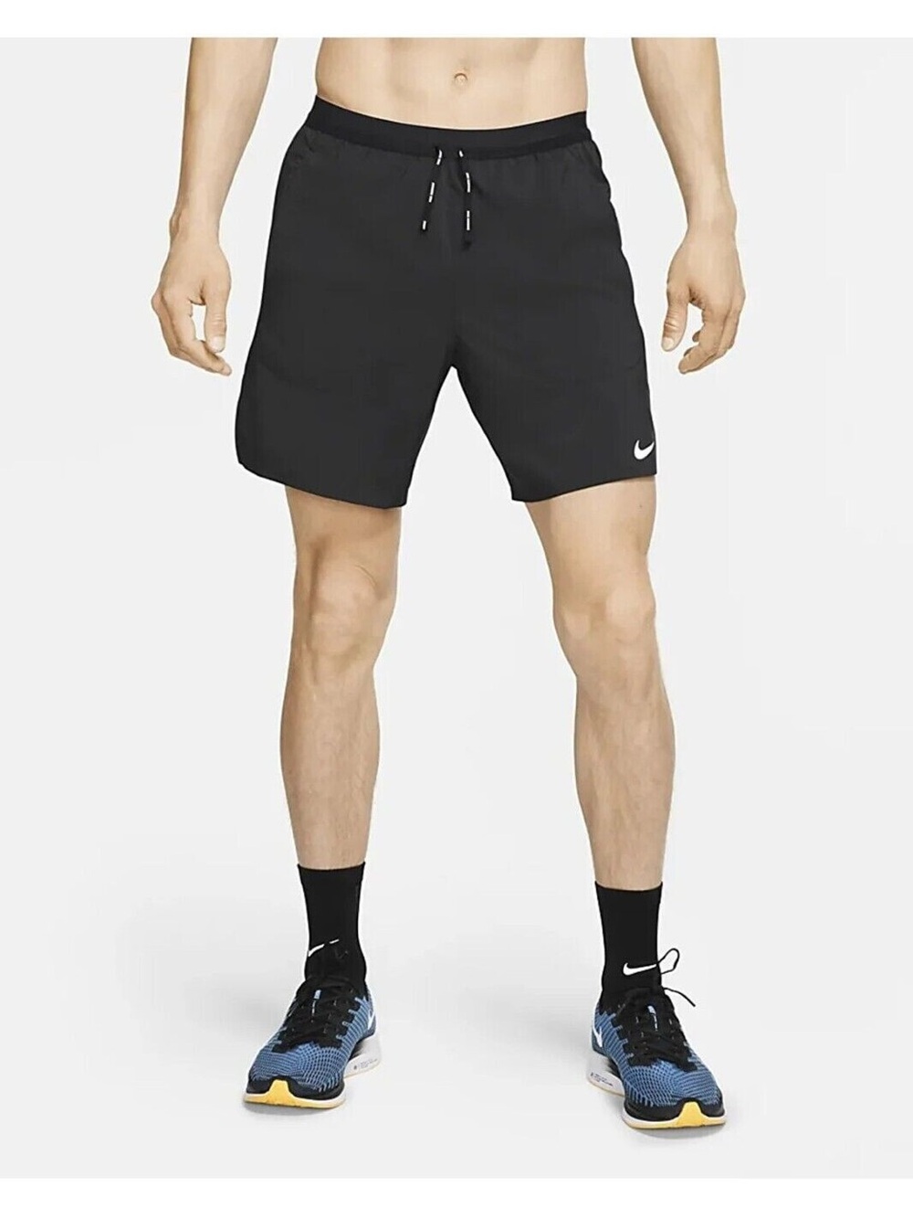 NWT Nike 6.5" Running Shorts Men's Small Black Dri-Fit DQ1819-010